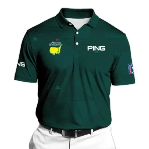 Golf Sport Masters Tournament Ping Sleeveless Jacket Sports Star Sripe Dark Green Sleeveless Jacket