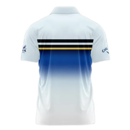 Golf 2024 PGA Championship Callaway Polo Shirt Sports Light Blue Black Stripe All Over Print Polo Shirt For Men