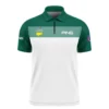 Golf Masters Tournament Ping Long Polo Shirt Sports Green And White All Over Print Long Polo Shirt For Men