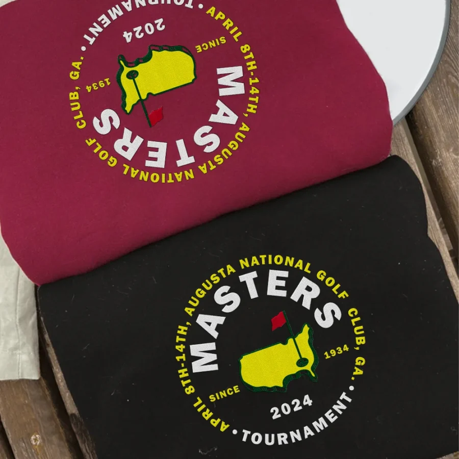 Embroidered Shirt Masters Tournament Augusta National Golf Club Since 1934 Embroidered Hoodie, Sweatshirt,Tee Shirt