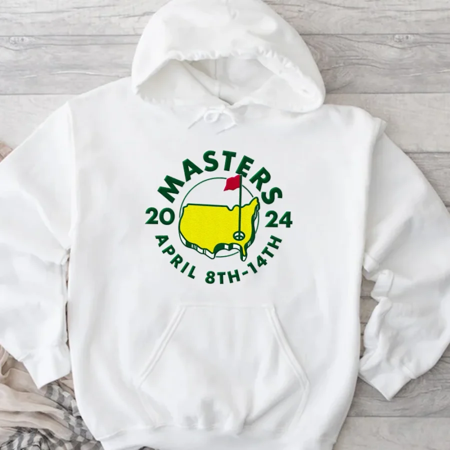 Masters 2024 Augusta National April 8th-14th Embroidered Hoodie, Sweatshirt,Tee Shirt