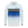 Golf 2024 PGA Championship Taylor Made Polo Shirt Sports Light Blue Black Stripe All Over Print Polo Shirt For Men