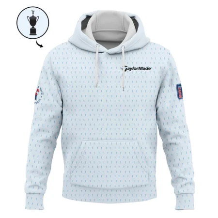 124th U.S. Open Pinehurst Taylor Made Hoodie Shirt Sports Pattern Cup Color Light Blue All Over Print Hoodie Shirt