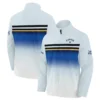Golf 2024 PGA Championship Callaway Zipper Hoodie Shirt Sports Light Blue Black Stripe All Over Print Zipper Hoodie Shirt