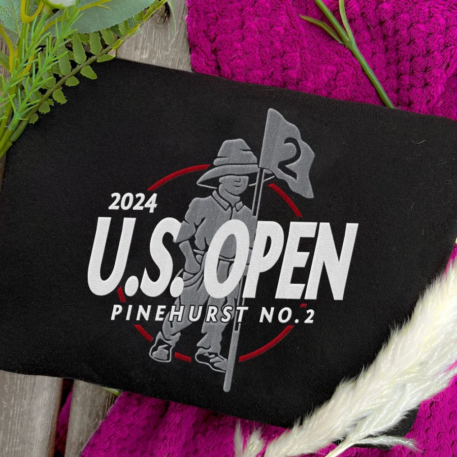 Embroidered Shirt 124th U.S. Open Pinehurst No.2 Embroidered Hoodie, Sweatshirt,Tee Shirt