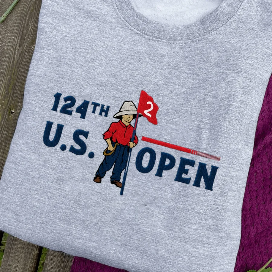 Embroidered Shirt 124th U.S. Open Pinehurst Number 2 North Carolina Embroidered Hoodie, Sweatshirt,Tee Shirt V2