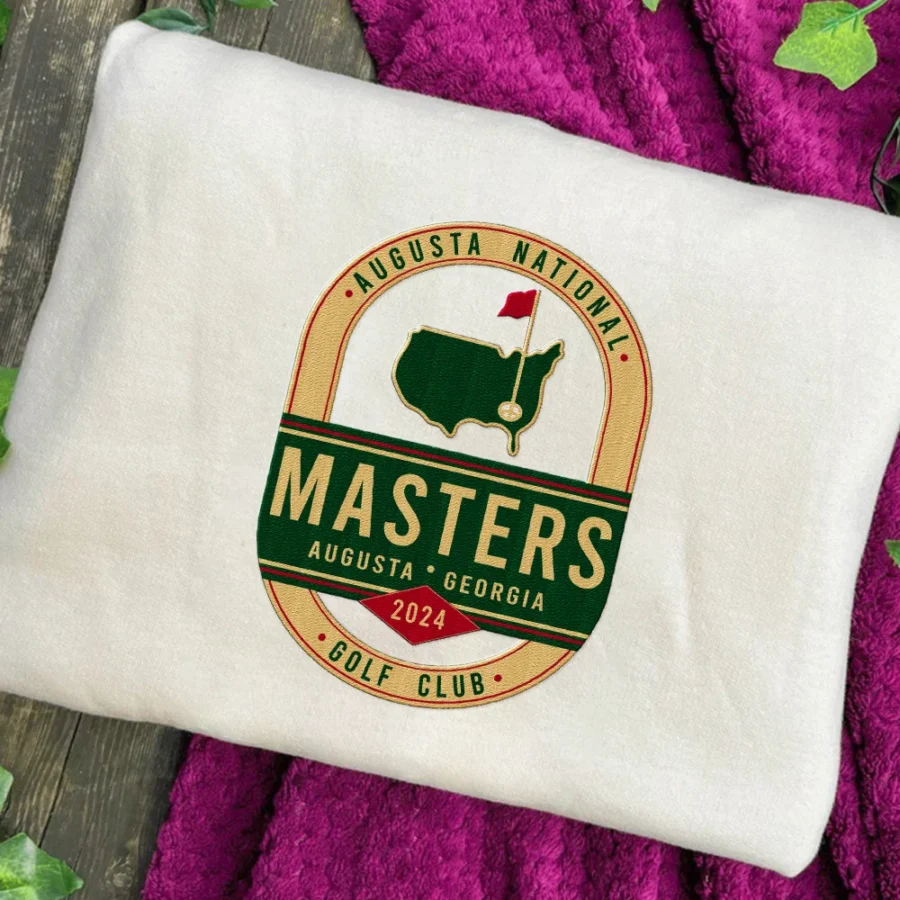 Embroidered Shirt 2024 Masters Tournament Augusta National Golf Club Est. 1934 Embroidered Hoodie, Sweatshirt,Tee Shirt