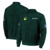 Golf Sport Masters Tournament Callaway Long Polo Shirt Sports Star Sripe Dark Green Long Polo Shirt For Men