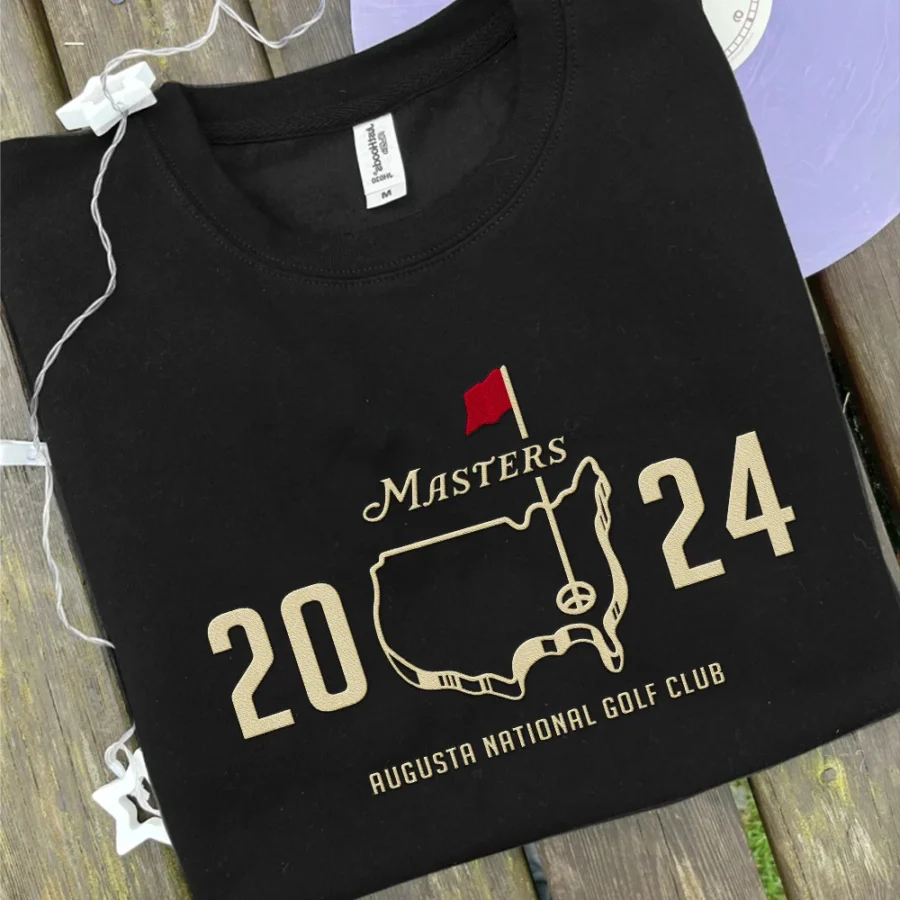 Classic Embroidered Shirt 2024 Masters Tournament Augusta National Golf Club Embroidered Hoodie, Sweatshirt,Tee Shirt
