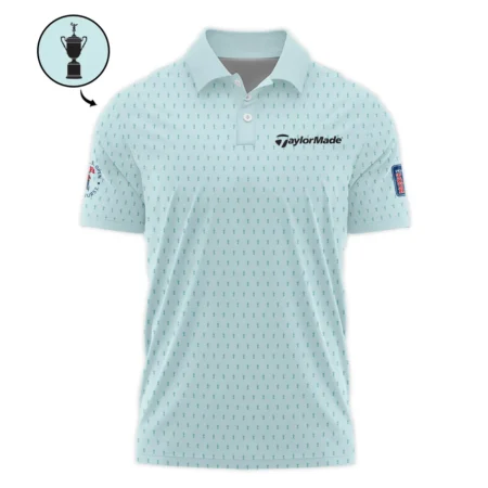 Sports 124th U.S. Open Taylor Made Pinehurst Polo Shirt Cup Pattern Pastel Green All Over Print Polo Shirt For Men