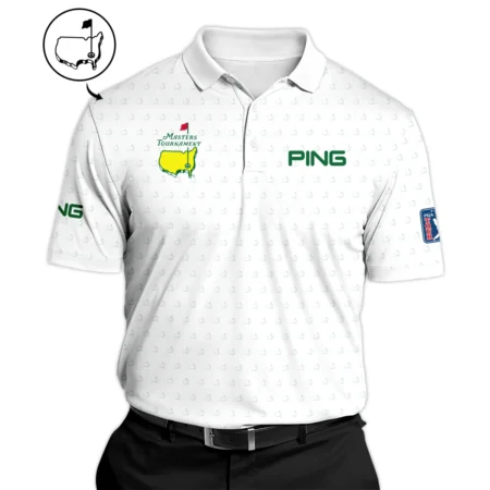Golf Sport Masters Tournament Ping Zipper Hoodie Shirt Sports Logo Pattern White Green Zipper Hoodie Shirt