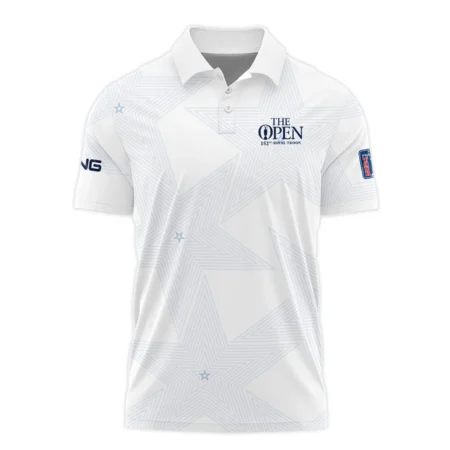 152nd The Open Championship Golf Ping Polo Shirt Stars White Navy Golf Sports All Over Print Polo Shirt For Men