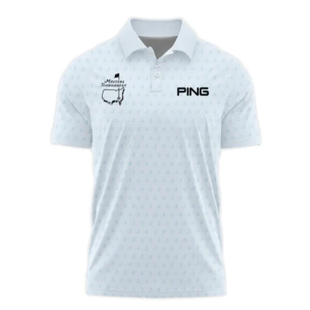 Pattern Masters Tournament Ping Hoodie Shirt White Light Blue Color Pattern Logo  Hoodie Shirt