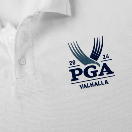 Embroidered Polo 2024 PGA Championship at Valhalla Embroidered Apparel PGA Tour