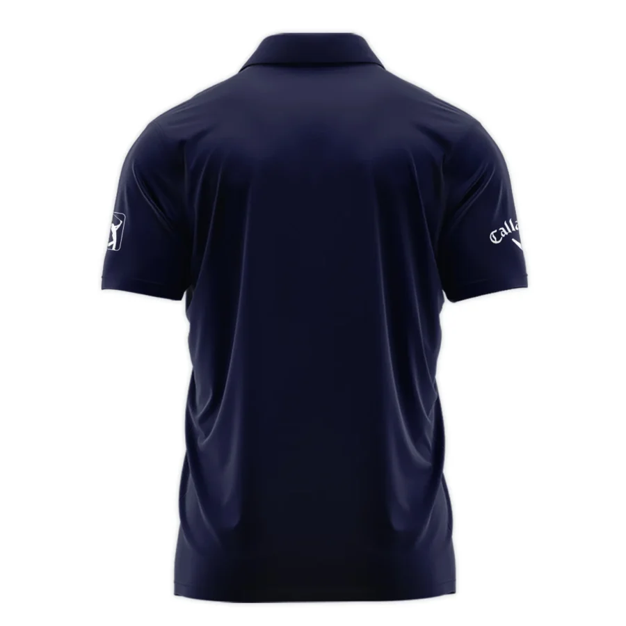 Callaway 2024 PGA Championship Golf Polo Shirt Sports Dark Blue White All Over Print Polo Shirt For Men