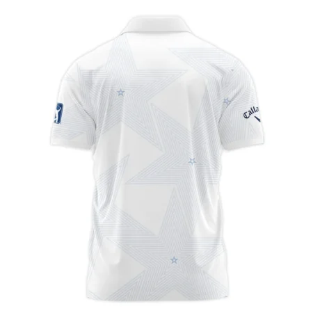 152nd The Open Championship Golf Callaway Polo Shirt Stars White Navy Golf Sports All Over Print Polo Shirt For Men