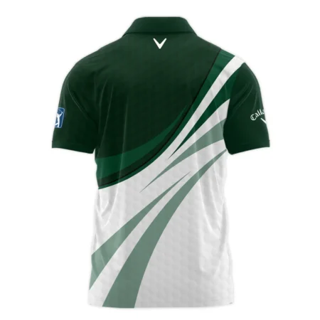 Golf Sport Masters Tournament Callaway Polo Shirt Green Color Sports Golf Ball Pattern All Over Print Polo Shirt For Men