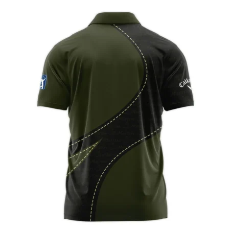 Pattern Military Green Masters Tournament Callaway Polo Shirt Style Classic Polo Shirt For Men