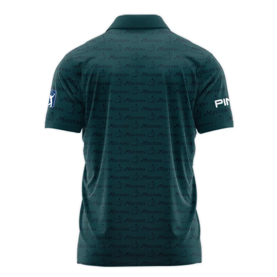 Pattern Dark Green Masters Tournament Ping Polo Shirt Color Green Polo Shirt For Men