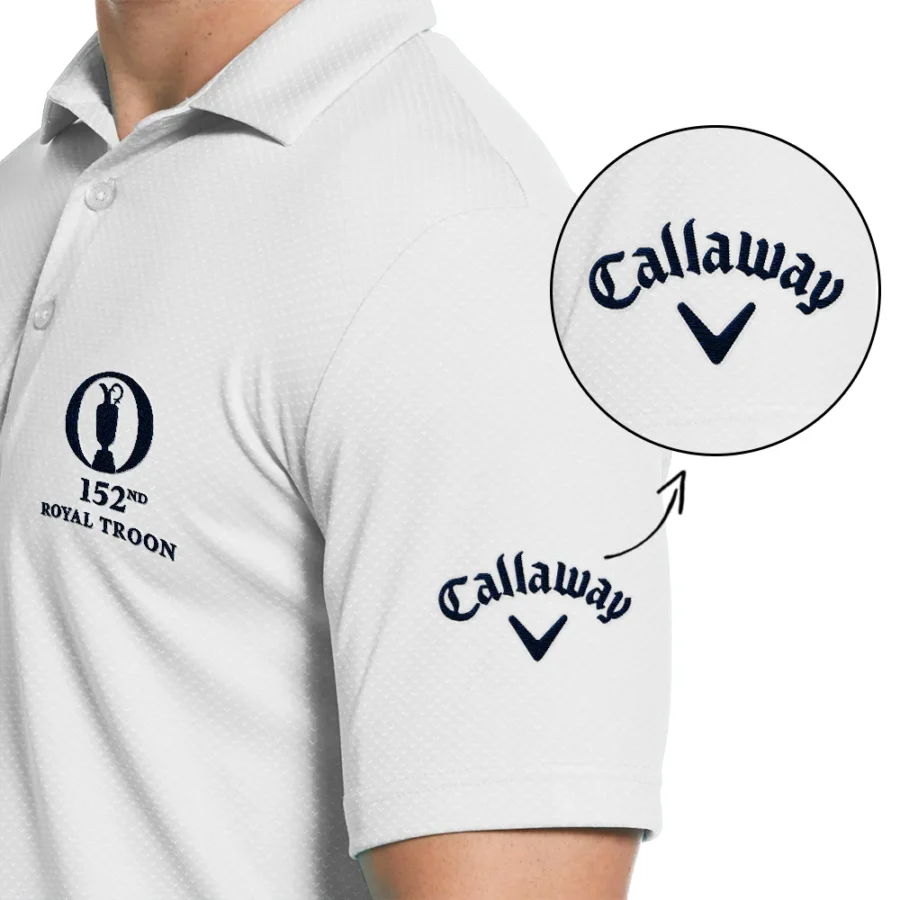 Embroidered Polo Callaway The 152nd Open Championship Royal Troon Embroidered Apparel