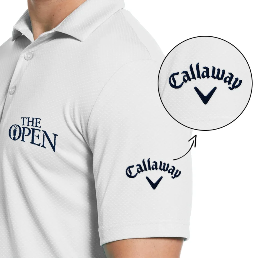 PGA Tour Embroidered Polo Callaway The Open Championship Embroidered Apparel