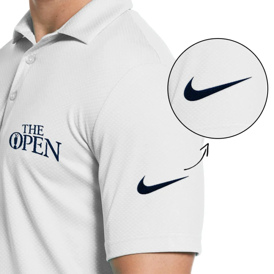 PGA Tour Embroidered Polo Nike The Open Championship Embroidered Apparel