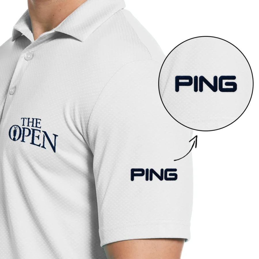 PGA Tour Embroidered Polo PING The Open Championship Embroidered Apparel