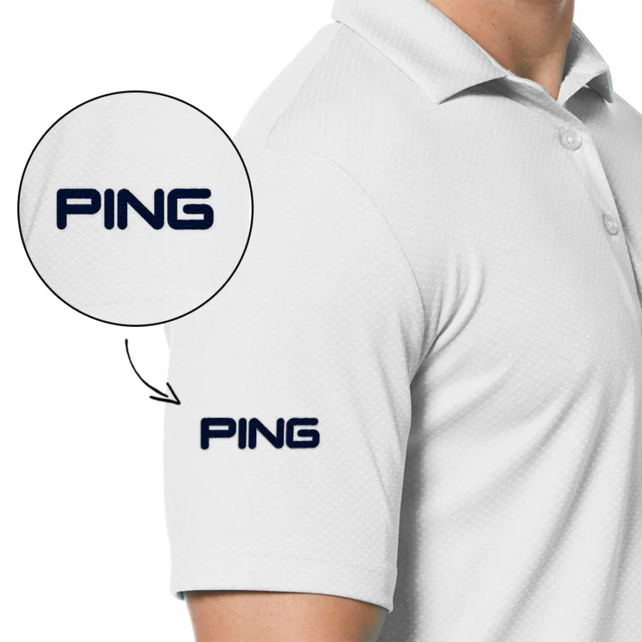 Embroidered Polo PING 2024 PGA Championship at Valhalla Embroidered Apparel PGA Tour