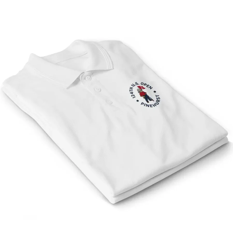 New Release Embroidered Polo 24th U.S. Open Pinehurst Embroidered Apparel QTUS211223EMPA01