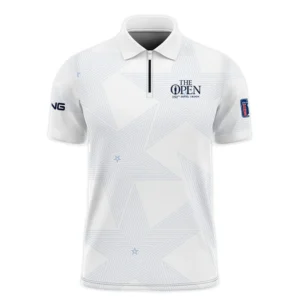 152nd The Open Championship Golf Ping Long Polo Shirt Stars White Navy Golf Sports All Over Print Long Polo Shirt For Men