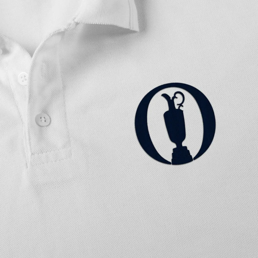 Embroidered Polo Callaway The Open Championship Embroidered Apparel Ver 2