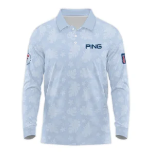 124th U.S. Open Pinehurst Ping Golf Hoodie Shirt Light Blue Pastel Floral Hawaiian Pattern All Over Print Hoodie Shirt