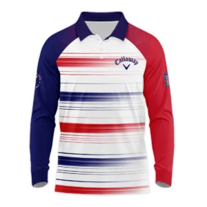 Sport Callaway 124th U.S. Open Pinehurst Hoodie Shirt Straight Lines Blue Red Hoodie Shirt