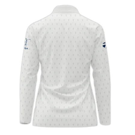 Golf Pattern Cup 79th U.S. Women’s Open Lancaster Taylor Made Long Polo Shirt Golf Sport White All Over Print Long Polo Shirt For Woman