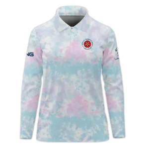 Tie dye Pattern 79th U.S. Women’s Open Lancaster Ping Hoodie Shirt Blue Mix Pink All Over Print Hoodie Shirt