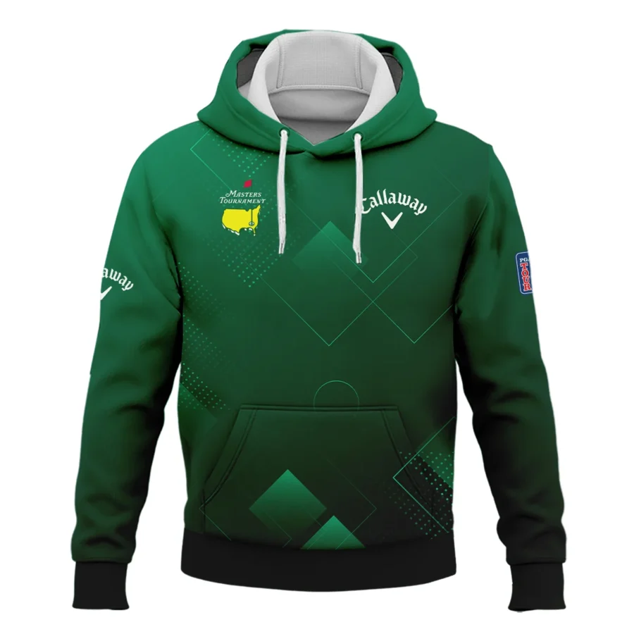 Masters Tournament Callaway Hoodie Shirt Golf Sports Green Abstract Geometric Hoodie Shirt