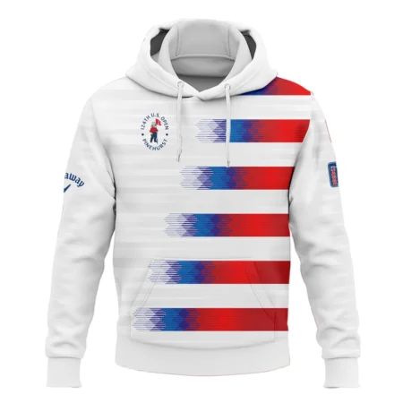 Callaway 124th U.S. Open Pinehurst Golf Sport Hoodie Shirt Blue Red White Abstract All Over Print Hoodie Shirt