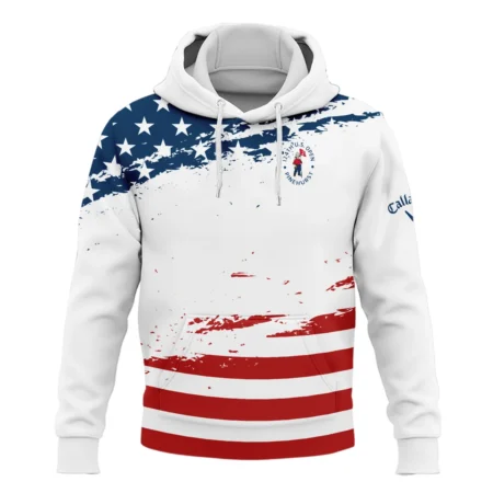 124th U.S. Open Pinehurst Special Version Callaway Hoodie Shirt Blue Red White Color Hoodie Shirt