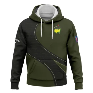 Pattern Military Green Masters Tournament Callaway Zipper Hoodie Shirt Style Classic Zipper Hoodie Shirt