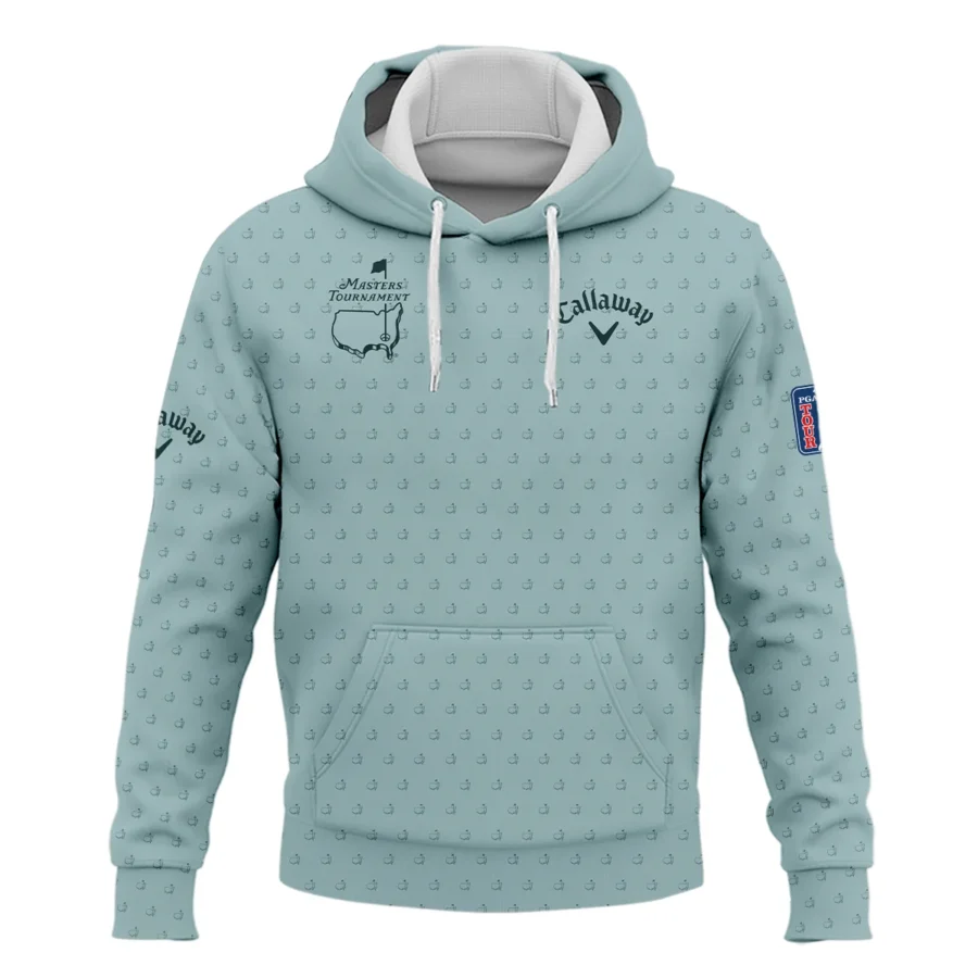 Golf Pattern Masters Tournament Callaway Hoodie Shirt Cyan Pattern All Over Print Hoodie Shirt