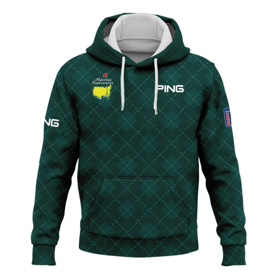 Golf Geometric Pattern Green Masters Tournament Ping Hoodie Shirt Style Classic Hoodie Shirt