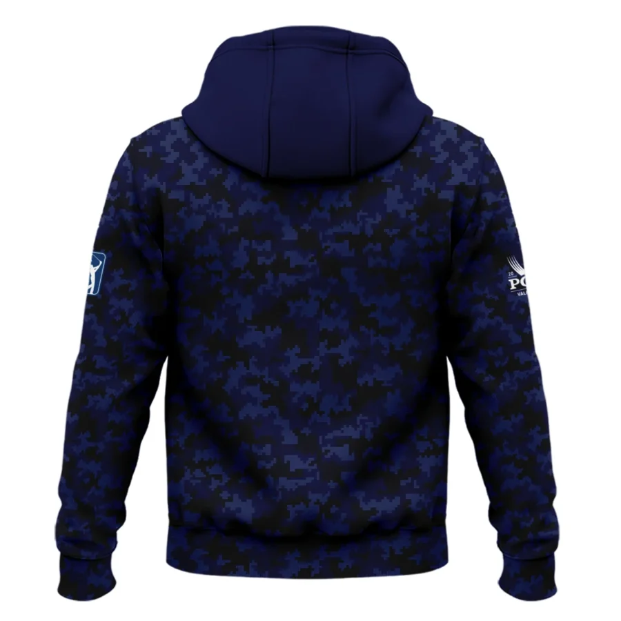 Golf 2024 PGA Championship Callaway Hoodie Shirt Blue Camouflage Pattern Sport All Over Print Hoodie Shirt