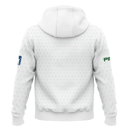 Golf Sport Masters Tournament Ping Zipper Hoodie Shirt Sports Logo Pattern White Green Zipper Hoodie Shirt