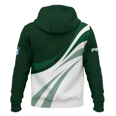 Golf Sport Masters Tournament Ping Hoodie Shirt Green Color Sports Golf Ball Pattern All Over Print Hoodie Shirt