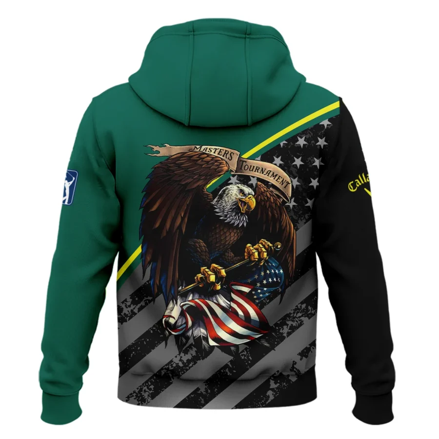 Special Version Golf Masters Tournament Callaway Hoodie Shirt Egale USA Green Color Golf Sports All Over Print Hoodie Shirt