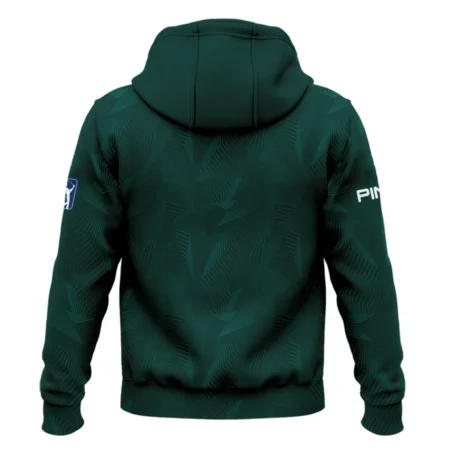 Abstract Pattern Lines Forest Green Masters Tournament Ping Hoodie Shirt Style Classic Hoodie Shirt