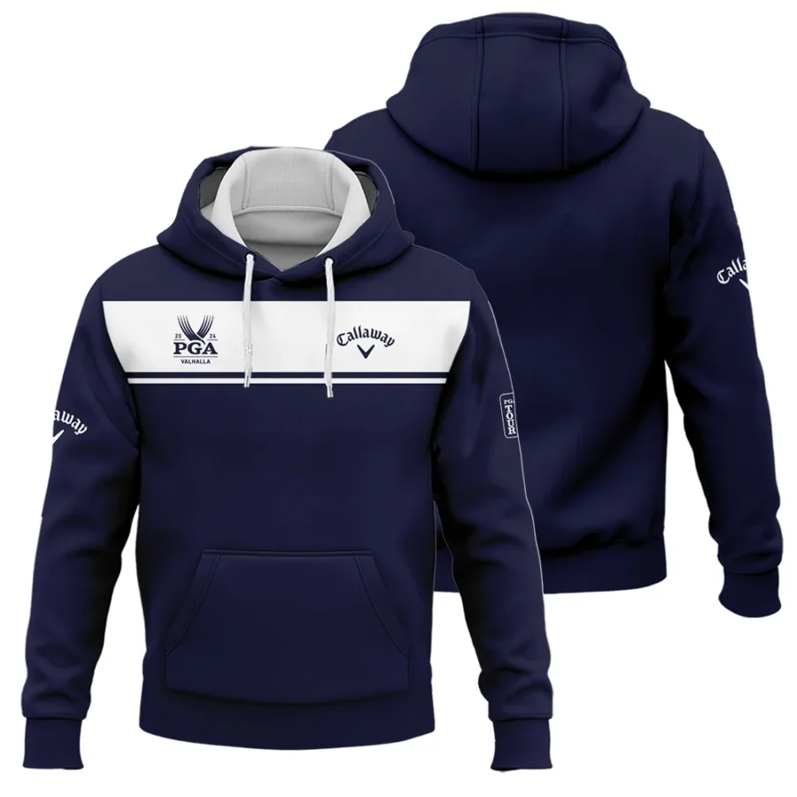 Callaway 2024 PGA Championship Golf Hoodie Shirt Sports Dark Blue White All Over Print Hoodie Shirt