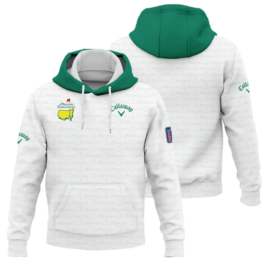 Pattern Masters Tournament Callaway Hoodie Shirt White Green Sport Love Clothing Hoodie Shirt