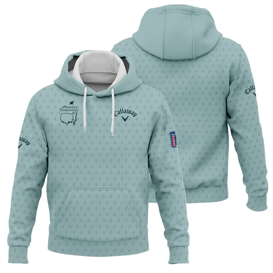 Golf Pattern Masters Tournament Callaway Hoodie Shirt Cyan Pattern All Over Print Hoodie Shirt