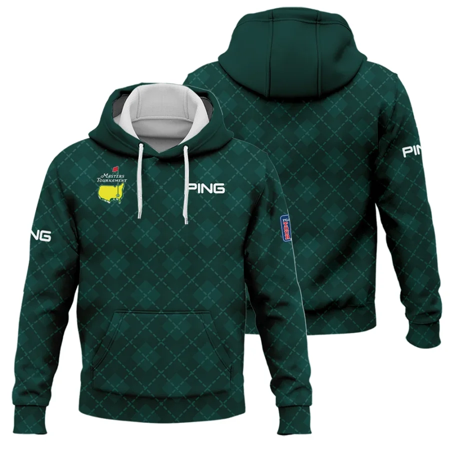 Golf Geometric Pattern Green Masters Tournament Ping Hoodie Shirt Style Classic Hoodie Shirt